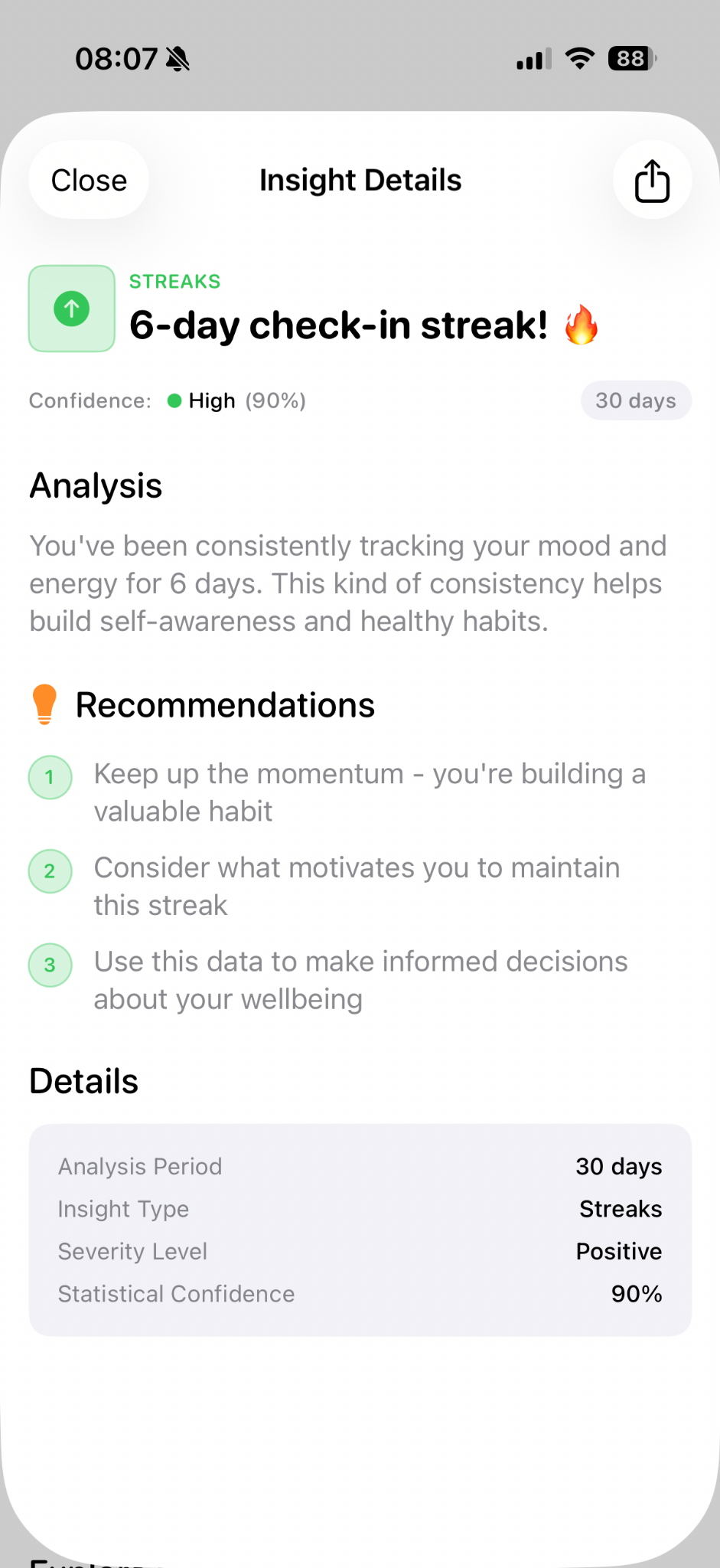 Insight Details — screenshot